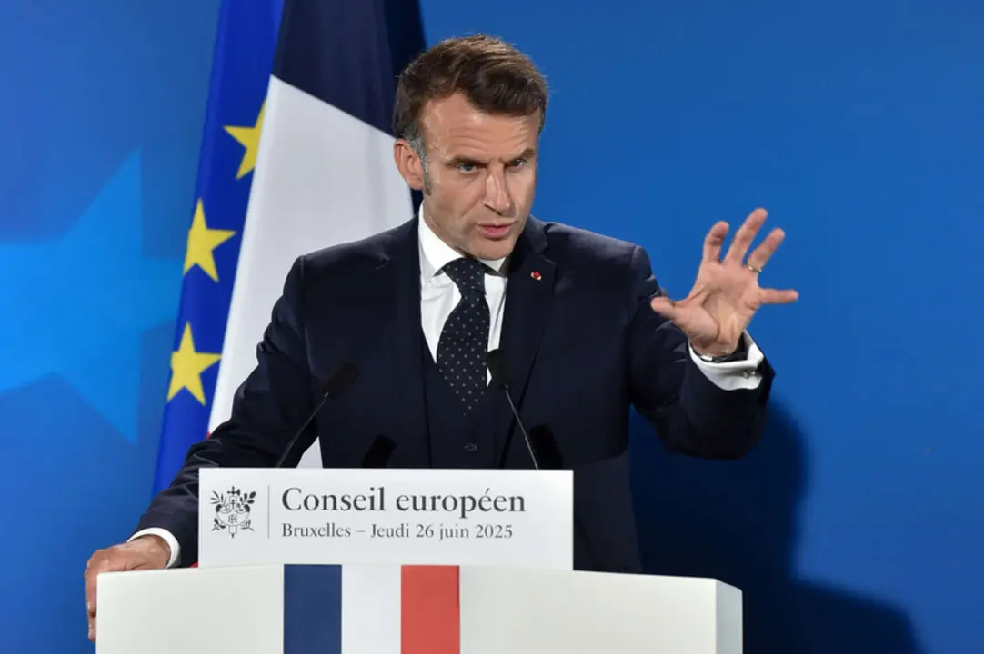 Emmanuel Macron, presidente de Francia. - Consejo Europeo