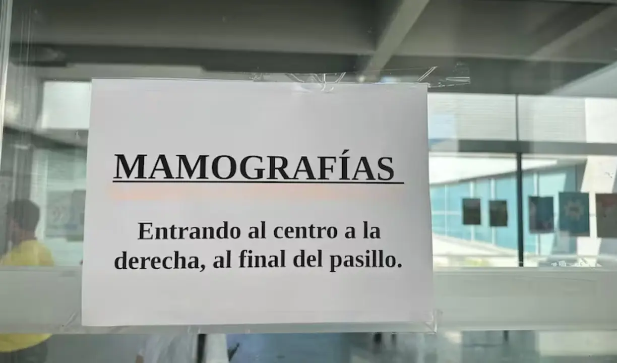 Aviso sobre mamograf&iacute;as. / Cadena Ser