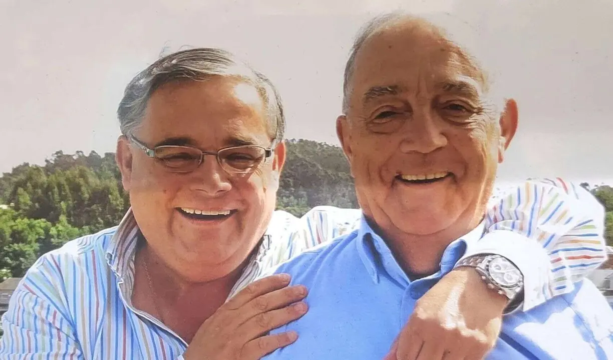 Jos&eacute; Barciela "Pucho" y Alberto Barciela. / Autor.