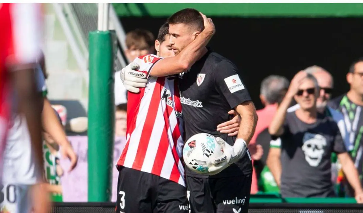 Unai Sim&oacute;n, portero del Athletic. /  @athleticclub