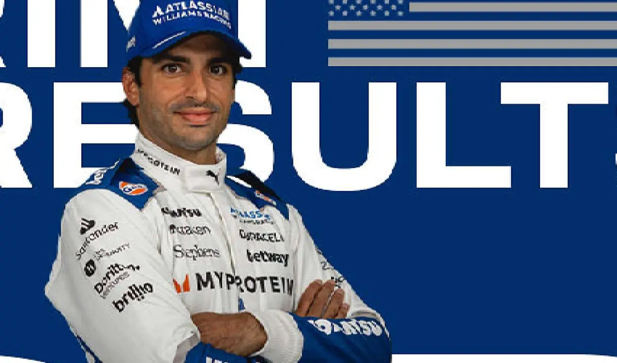 Carlos Sainz Jr.. / @WilliamsRacing