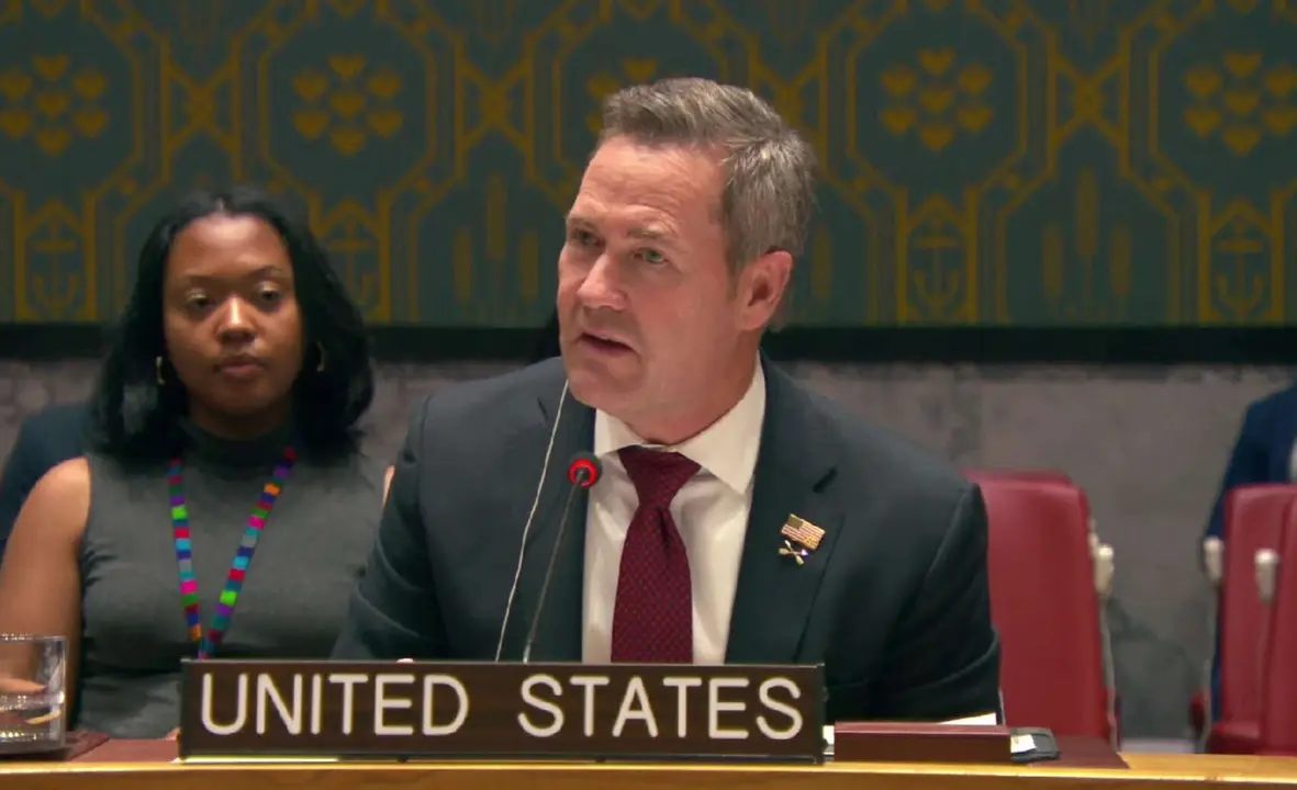 Mike Waltz, embajador de EE UU ante la ONU. / @USAmbUN