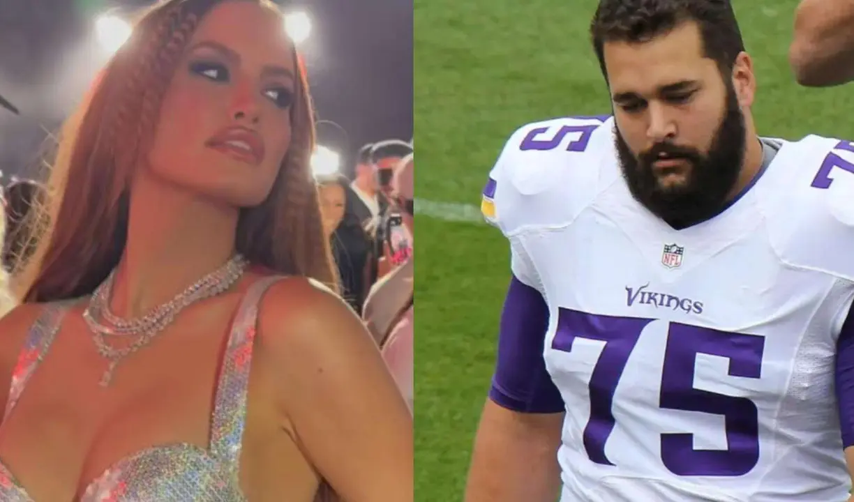 Haley Baylee y Matt Kalil. /   Instagram:  haleyybaylee  /   nfl