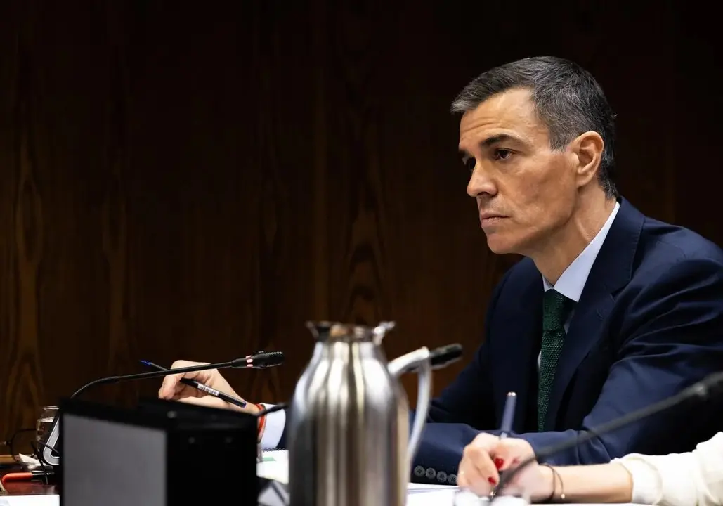 Pedro S&aacute;nchez en la Comisi&oacute;n del Senado del caso Koldo. / Mundiario