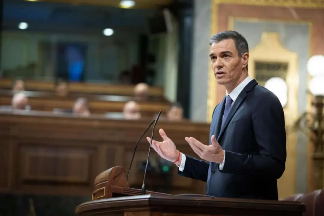 Pedro S&aacute;nchez, presidente del Gobierno en el Congreso. / Congreso de los Diputados.
