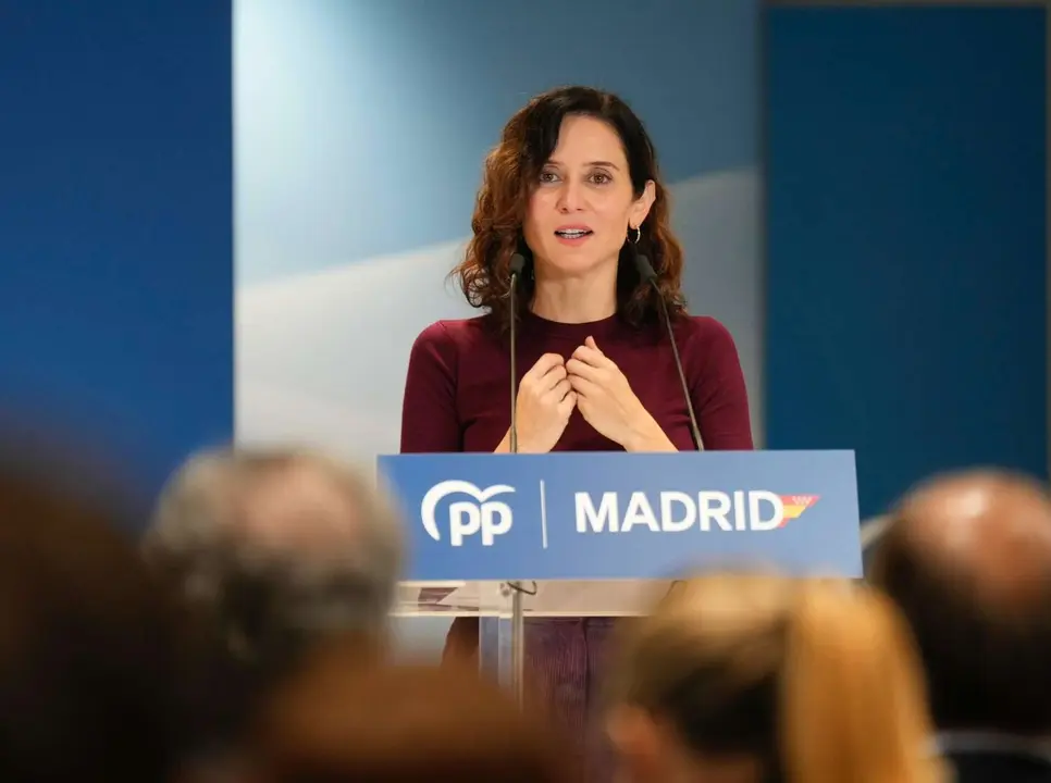 Isabel D&iacute;az Ayuso, presidenta madrile&ntilde;a. / @Ppmadrid.