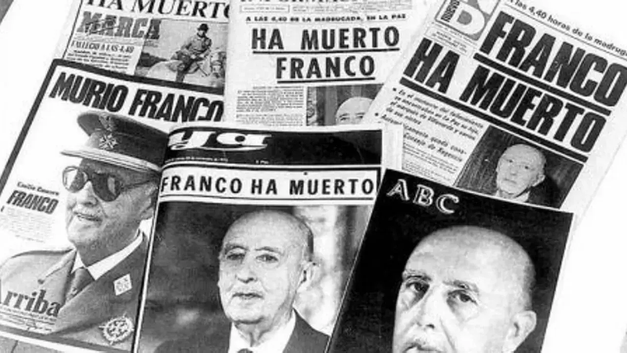 La muerte de Franco en la prensa de la época. / RR SS