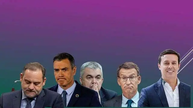 El presidente de la Diputaci&oacute;n de Almer&iacute;a, Javier A. Garc&iacute;a, ultimo de la lista
