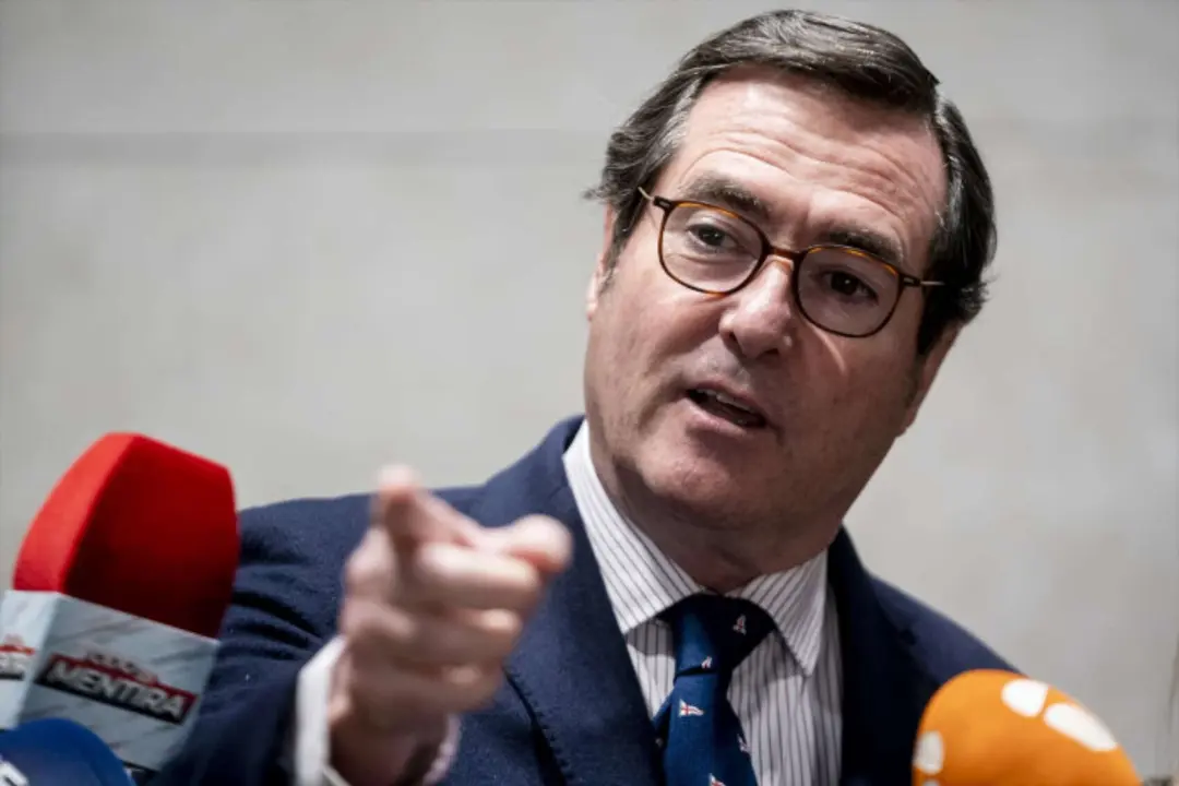 Antonio Garamendi, presidente de la CEOE. / RR. SS.