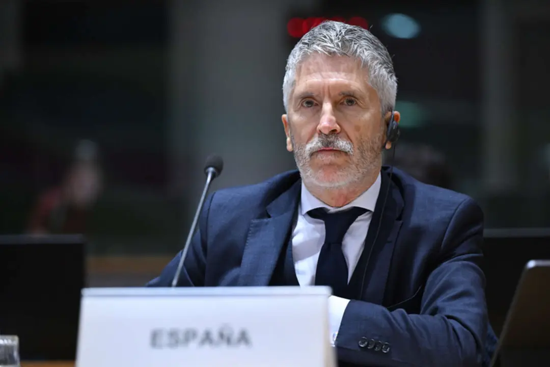Fernando Grande-Marlaska, ministro del Interior. / Consejo Europeo.