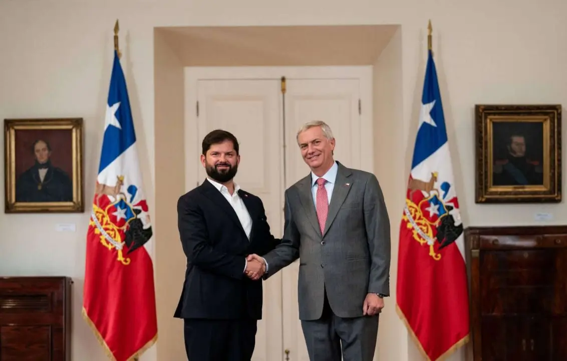 Gabriel Boric, presidente de Chile en funciones y Jos&eacute; Antonio Kast, presidente electo. / @gabrielboricfont