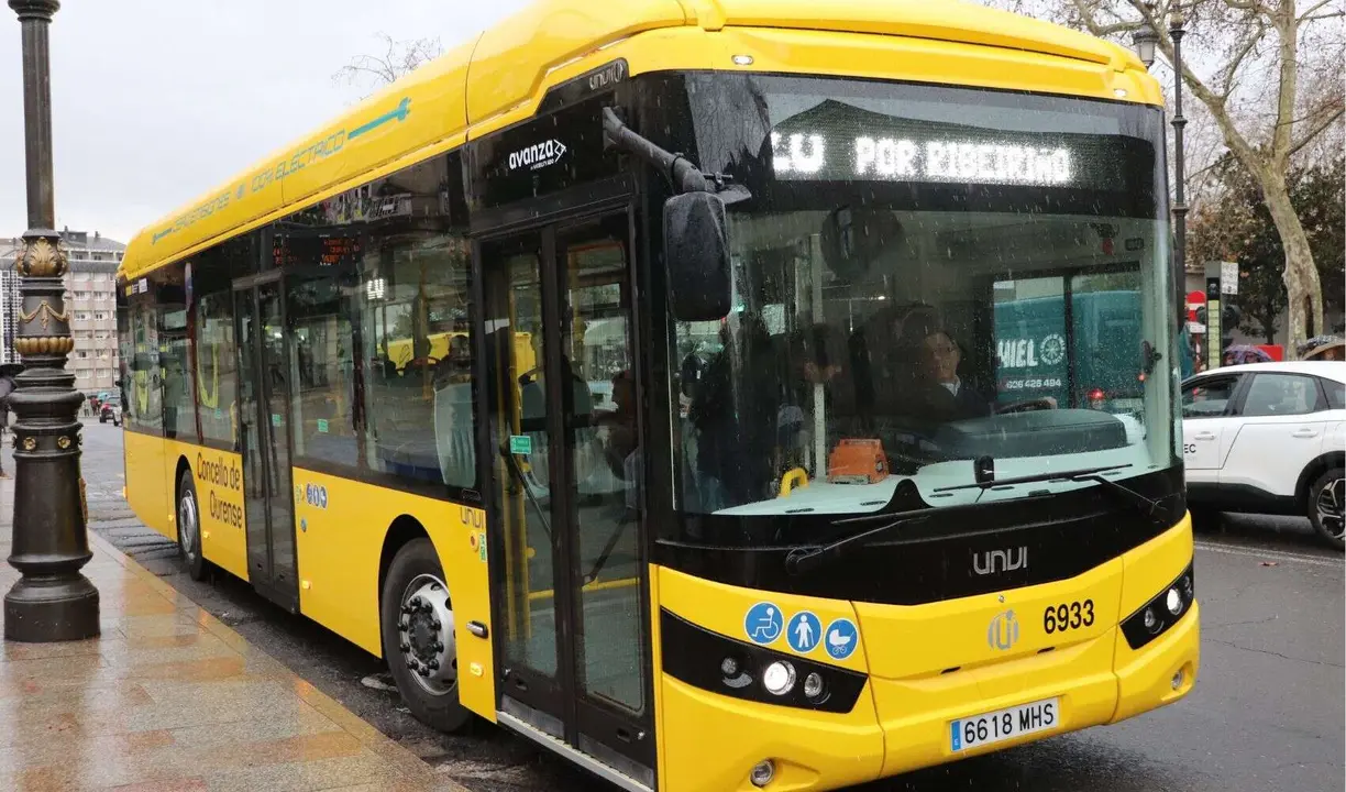 Transporte p&uacute;blico en Ourense. / ourense.gal.