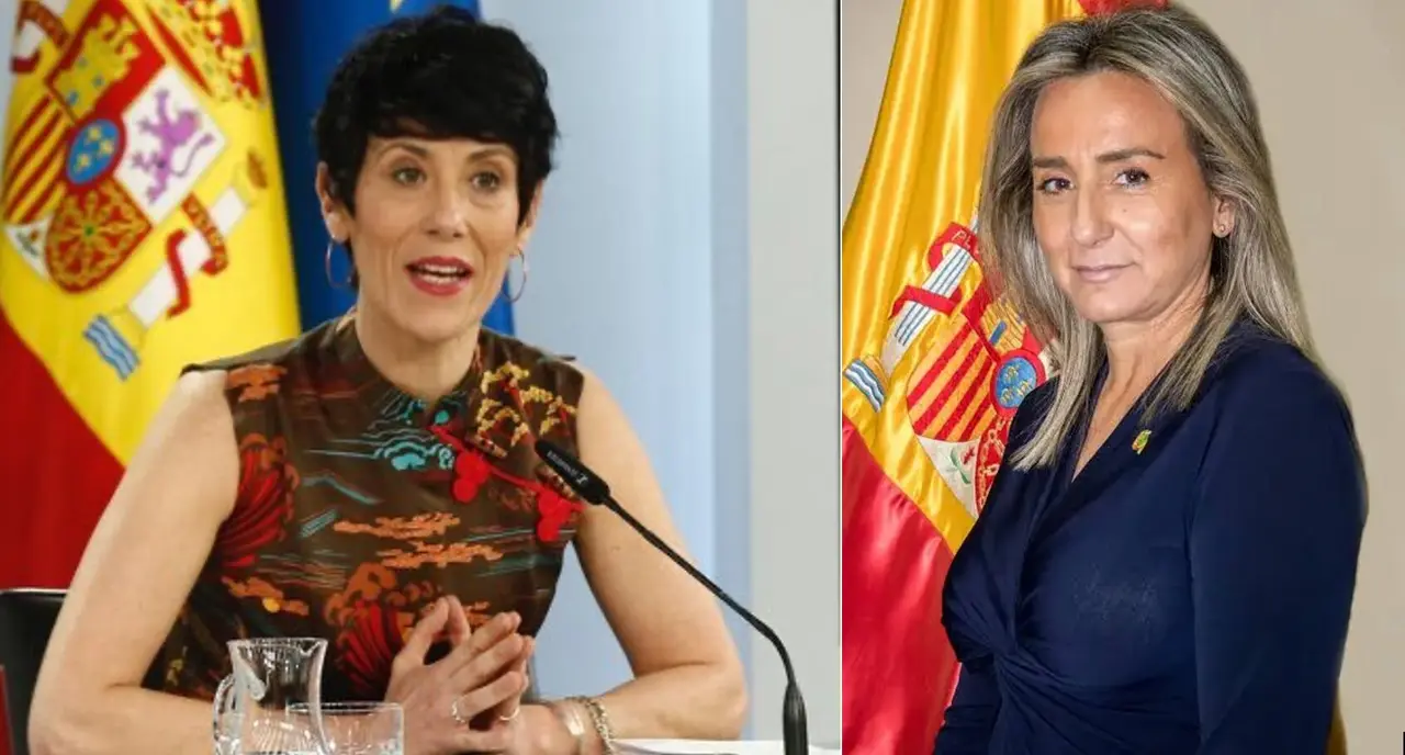 Elma S&aacute;iz, portavoz del Gobierno, y Milagros Tol&oacute;n, ministra de Educaci&oacute;n. / Mundiario
