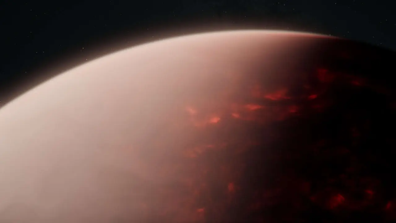 TOI-561 b, exoplaneta ultracaliente situada fuera del sistema solar. / NASA - ESA - CSA - Ralf Crawford