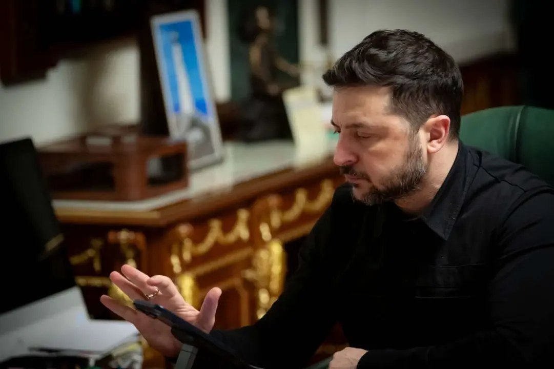 Volod&iacute;mir Zelenski, presidente de Ucrania. / @ZelenskyyUa
