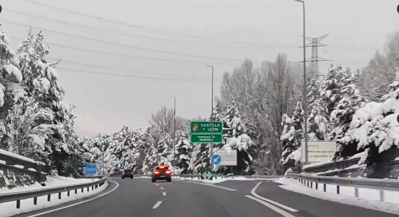 Nieve en Espa&ntilde;a. / X.