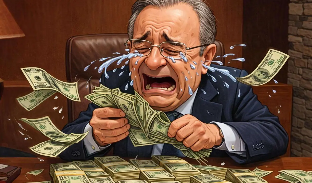 Ilustraci&oacute;n de Florentino P&eacute;rez, presidente del Real Madrid. / ChatGPT