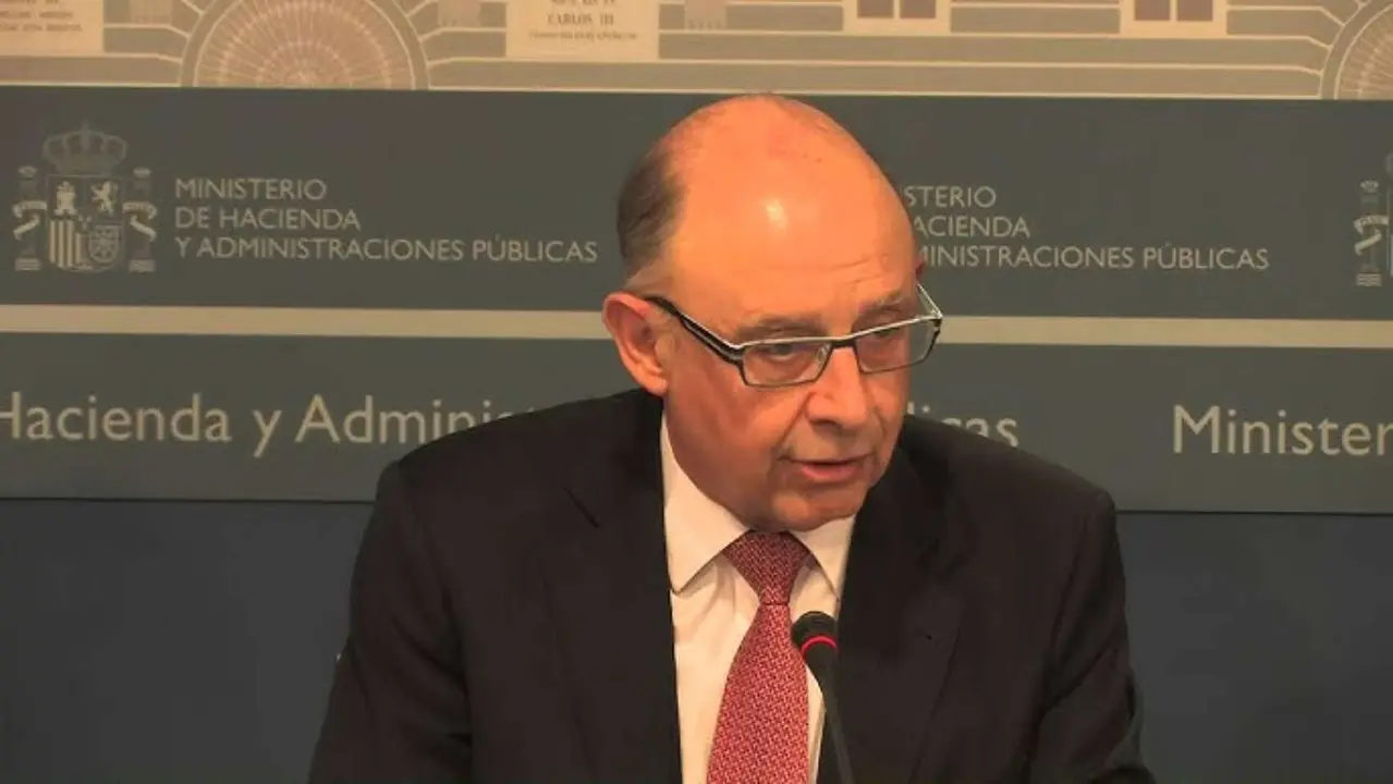 Crist&oacute;bal Montoro, exministro de Hacienda. / RR. SS.