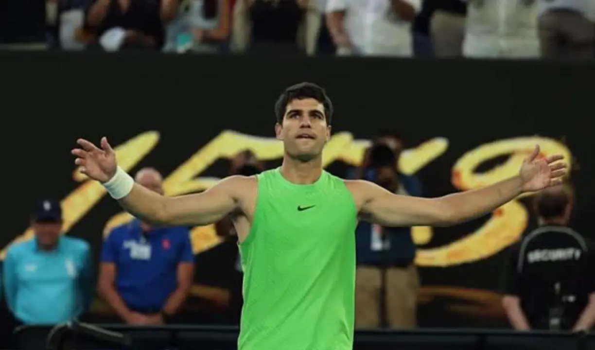 Carlos Alcaraz. /  Instagram: australianopen