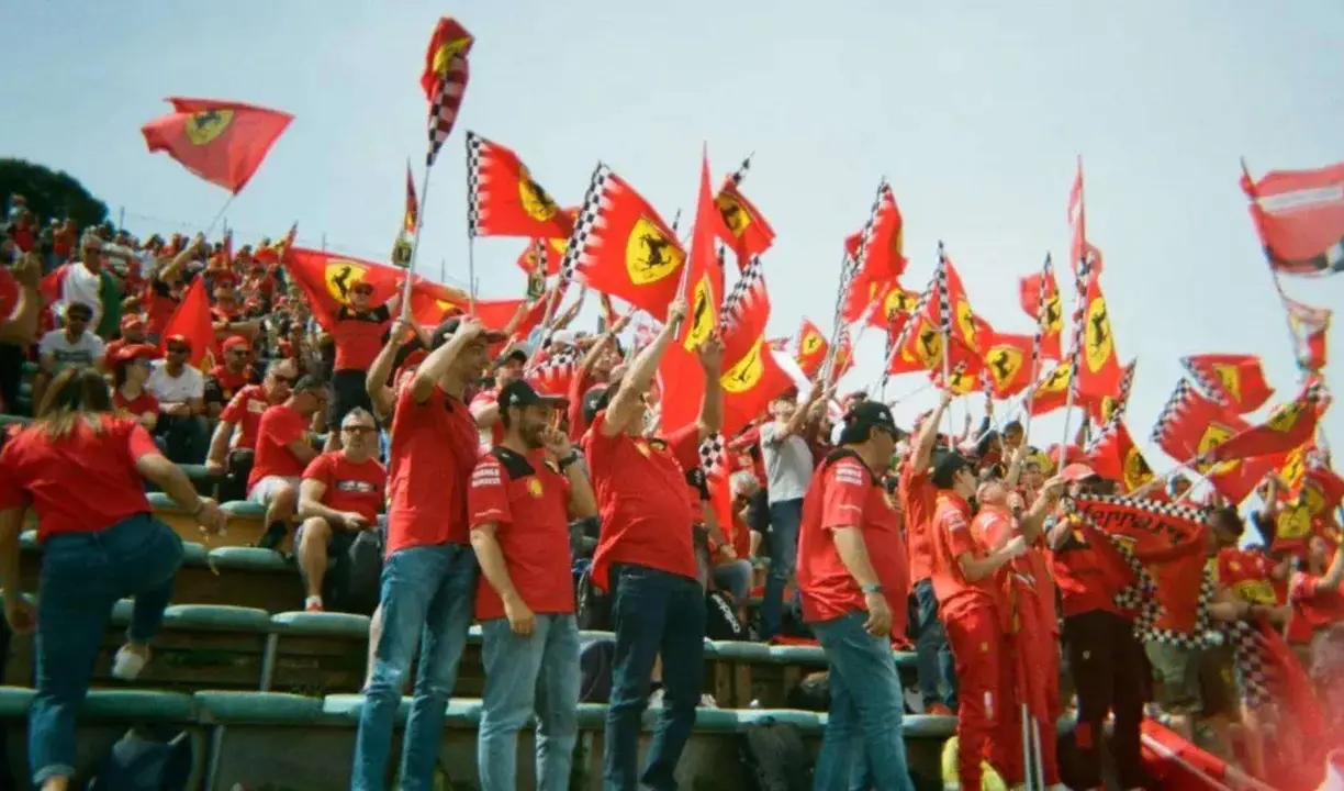 Seguidores de Ferrari en un GP de F1. / @scuderiaferrari
