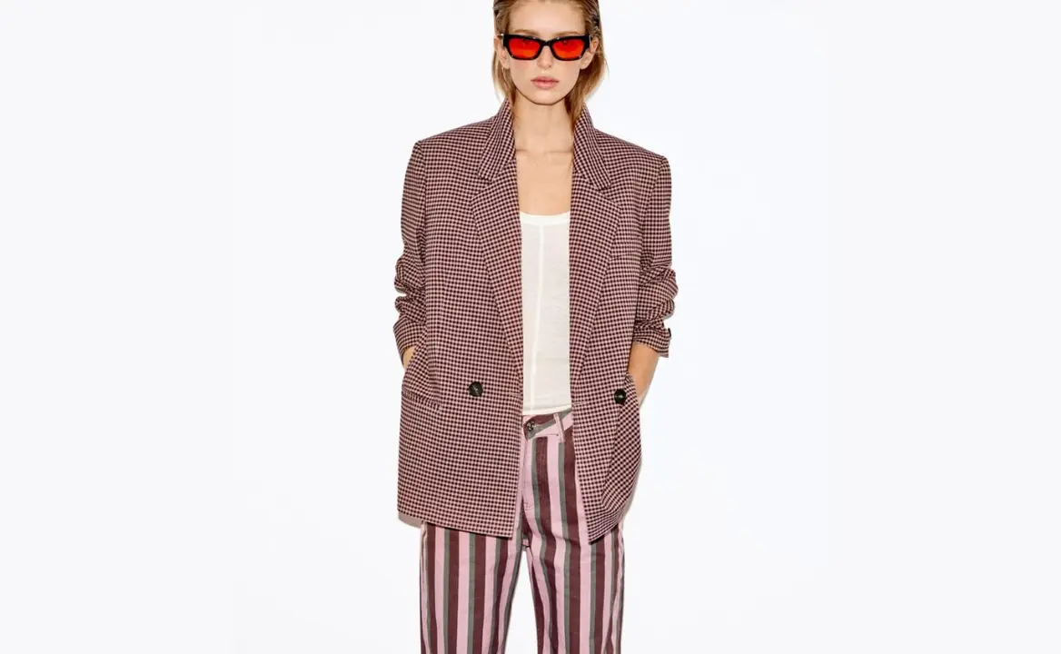 Blazer estampado, Zara.com.