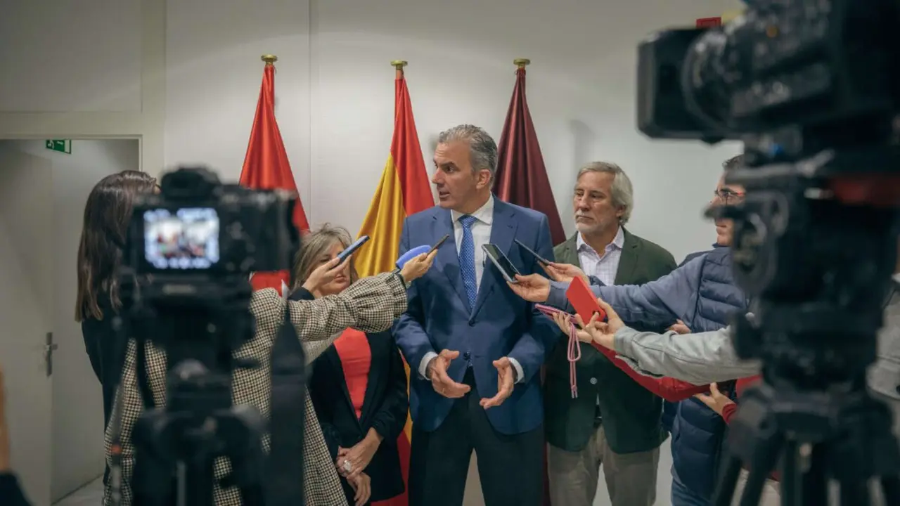 Javier Ortega Smith, portavoz de Vox en el Ayuntamiento de Madrid. / Vox