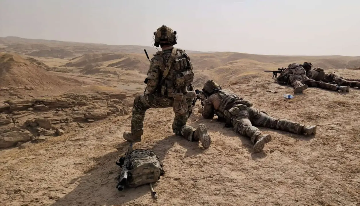 Militares espa&ntilde;oles de la misi&oacute;n de la OTAN en Ir&aacute;n. / @EMADmde