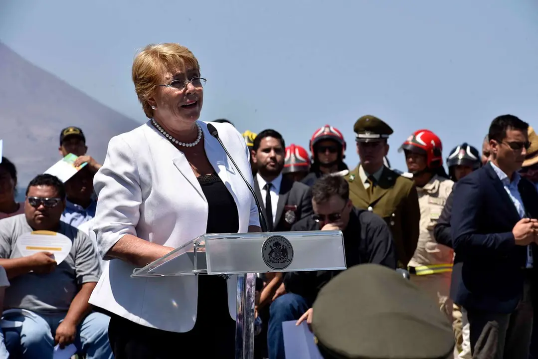 Michelle Bachelet, expresidenta de Chile. / Gobierno Regional de Tarapac&aacute;