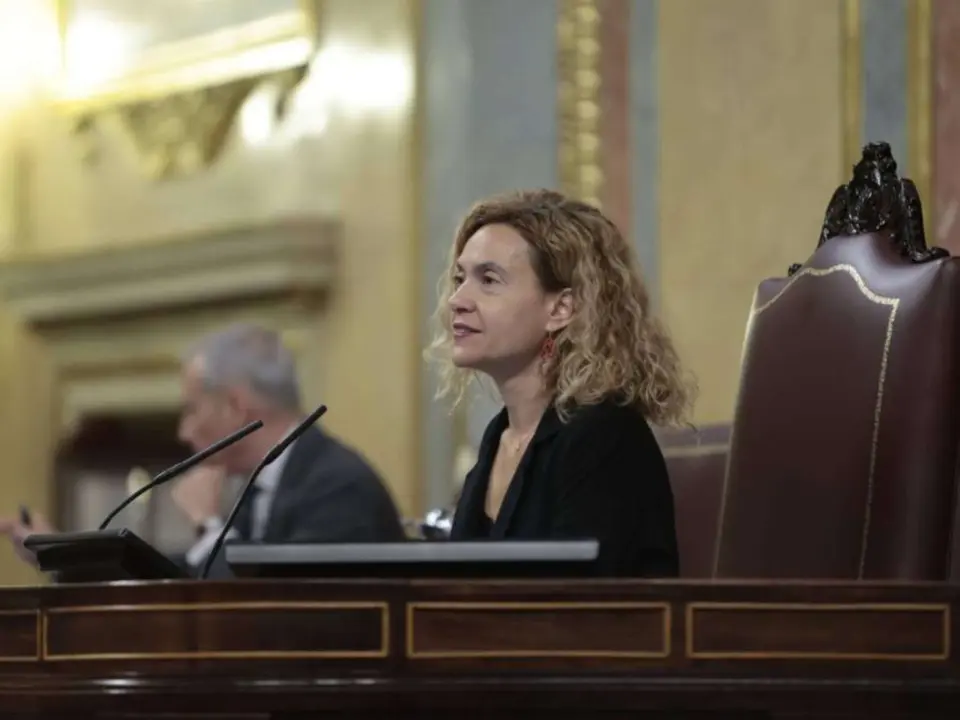 Meritxell Batet, expresidenta del Congreso. / Congreso