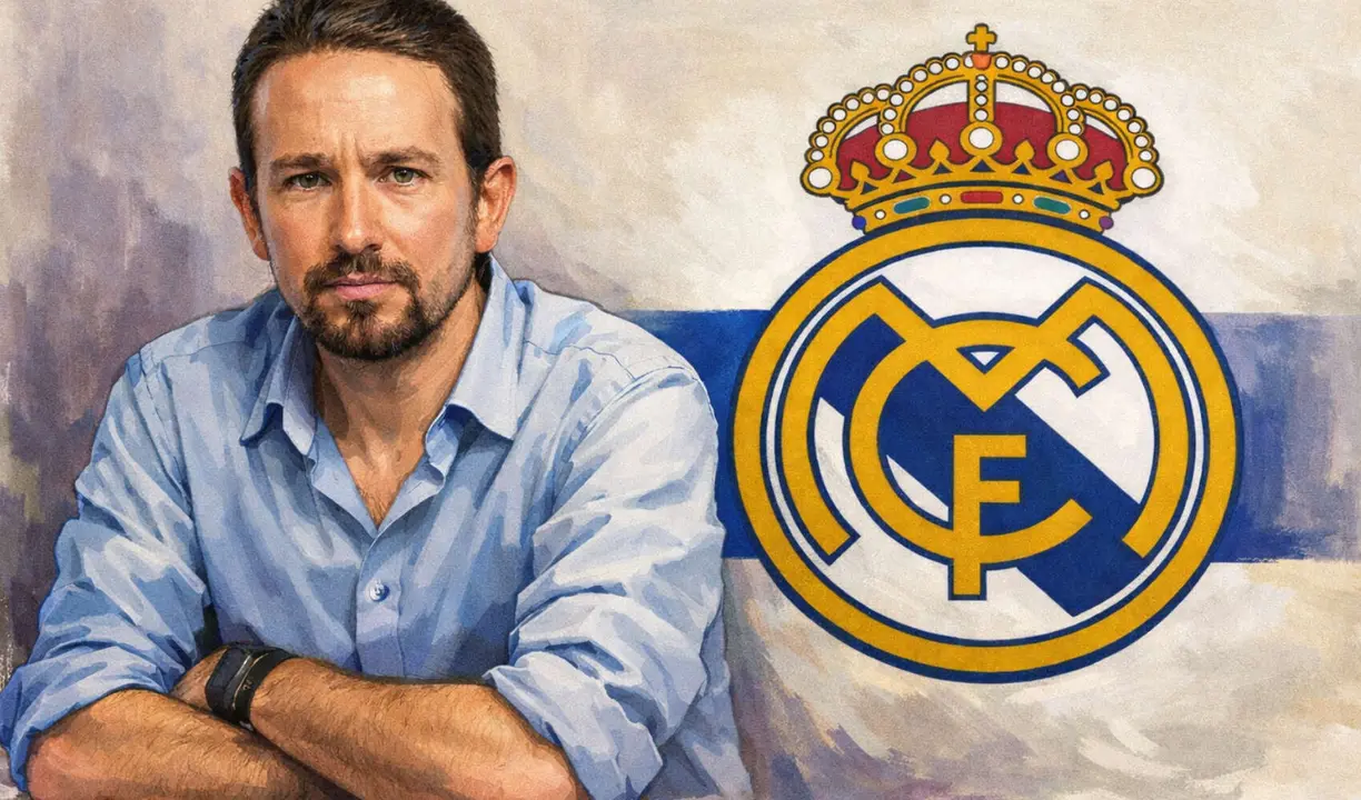 Ilustraci&oacute;n creada por IA de Pablo Iglesias. /   ChatGPT
