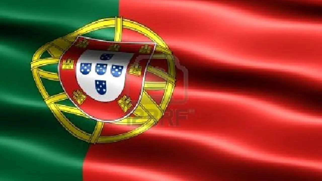 Bandera de Portugal.