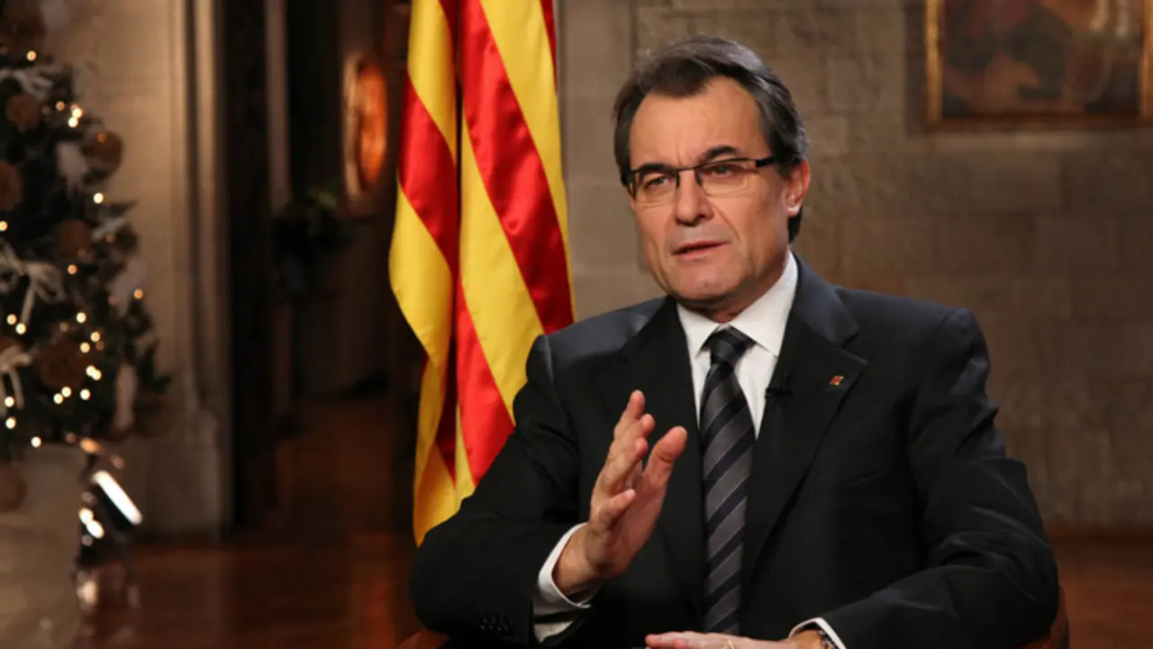 El presidente de la Generalitat de Catalu&ntilde;a, el nacionalista Artur Mas.