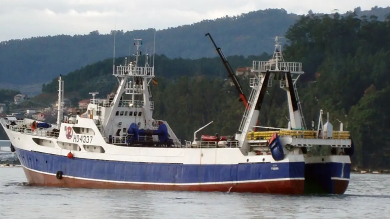 Sede de Pescanova, en la r&iacute;a de Vigo.