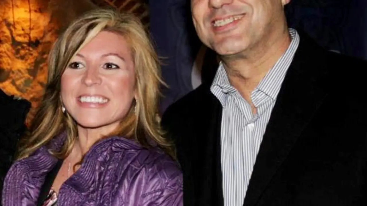 Yolanda Ald&oacute;n y el alcalde de Chefchauen, Mohamed-Sefiani.