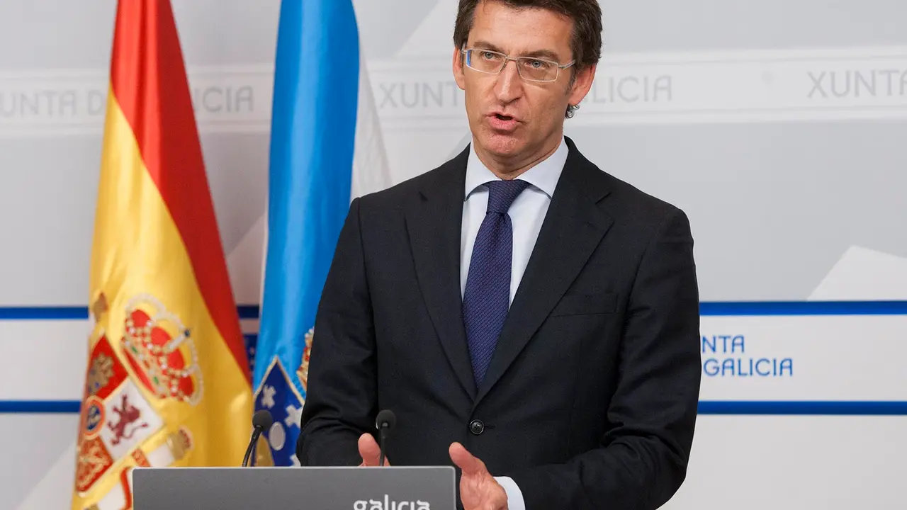 El presidente Alberto N&uacute;&ntilde;ez Feij&oacute;o / Xo&aacute;n Crespo.