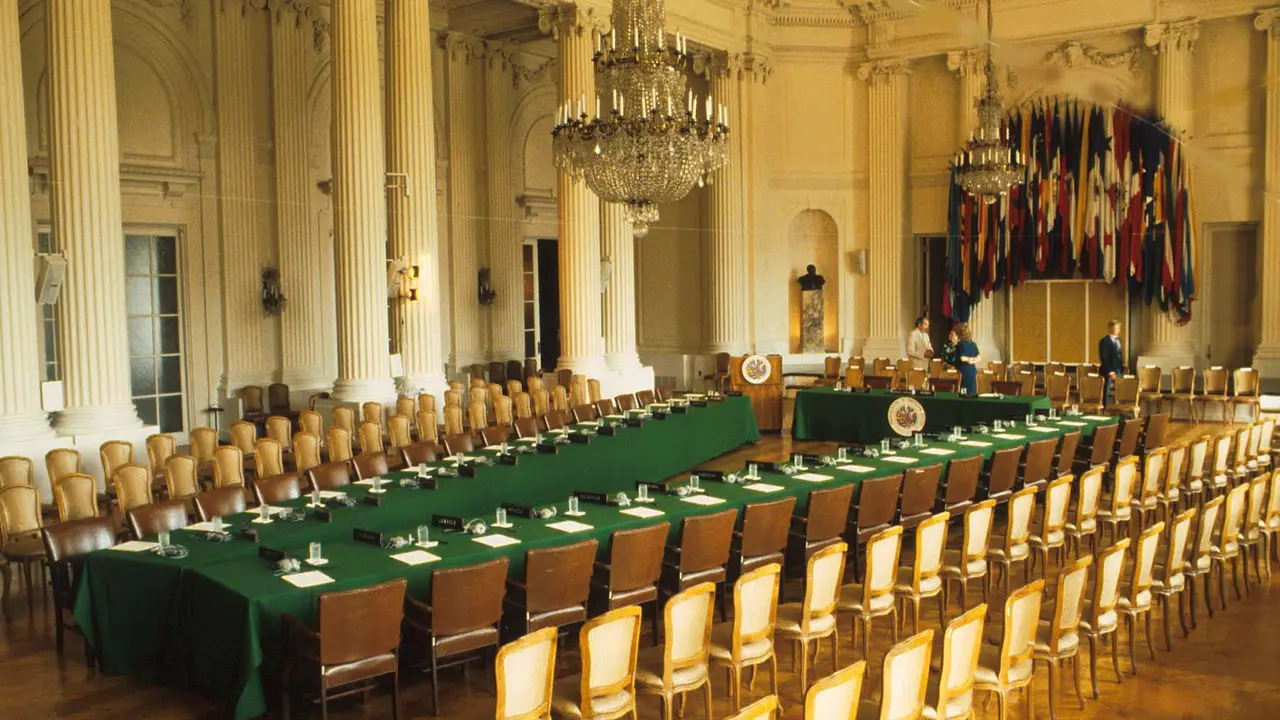 Sal&oacute;n de Las Am&eacute;ricas de la OEA.