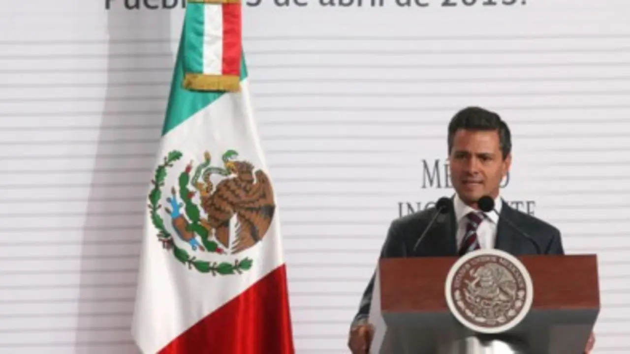El presidente de M&eacute;xico, Enrique Pe&ntilde;a Nieto.