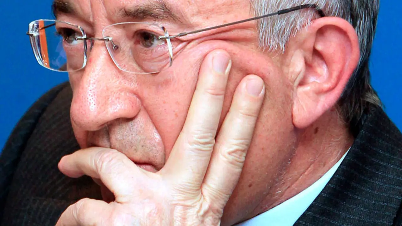 El ex gobernador del Banco de Espa&ntilde;a Miguel Angel Fern&aacute;ndez Ord&oacute;&ntilde;ez 'Mafo'. / RTVE.