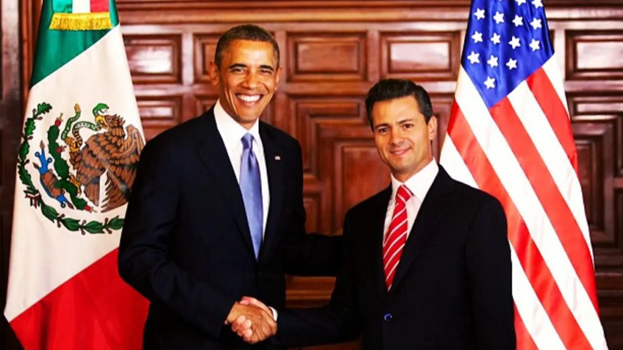 Los presidentes Obama y Pe&ntilde;a Nieto, en M&eacute;xico.
