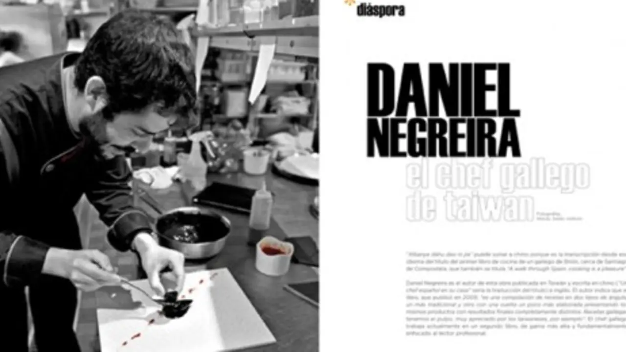 Daniel Negreira, cocinero natural de Bri&oacute;n (A Coru&ntilde;a).