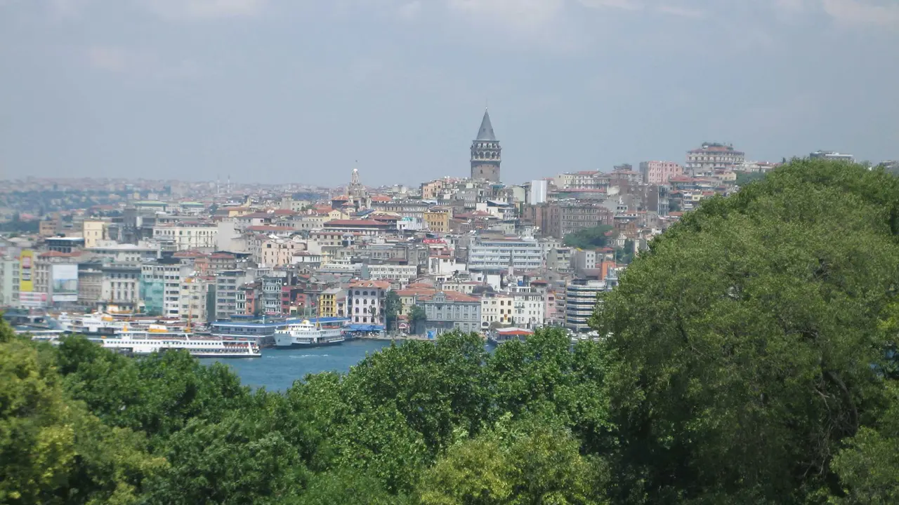 Vista de la ciudad de Estambul.