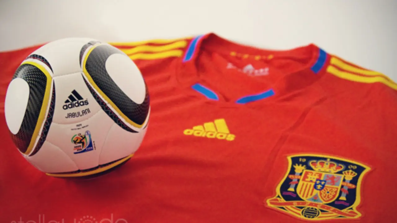 La camiseta de Espa&ntilde;a.