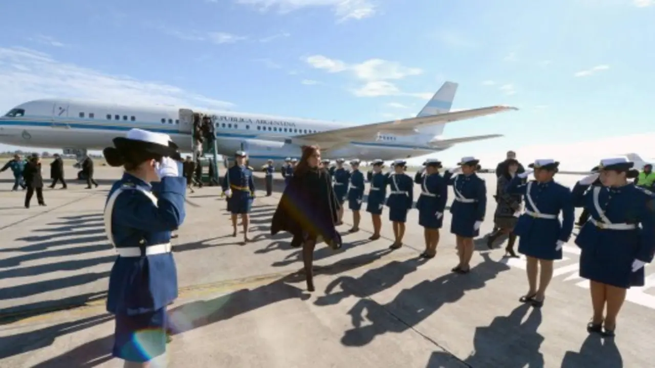 La presidenta de Argentina, en Rosario.