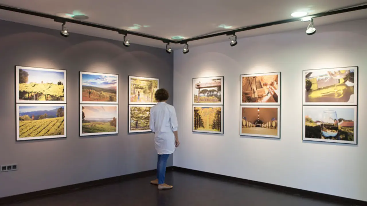 Exposici&oacute;n de Xurxo Lobato en Cambados (Pontevedra).