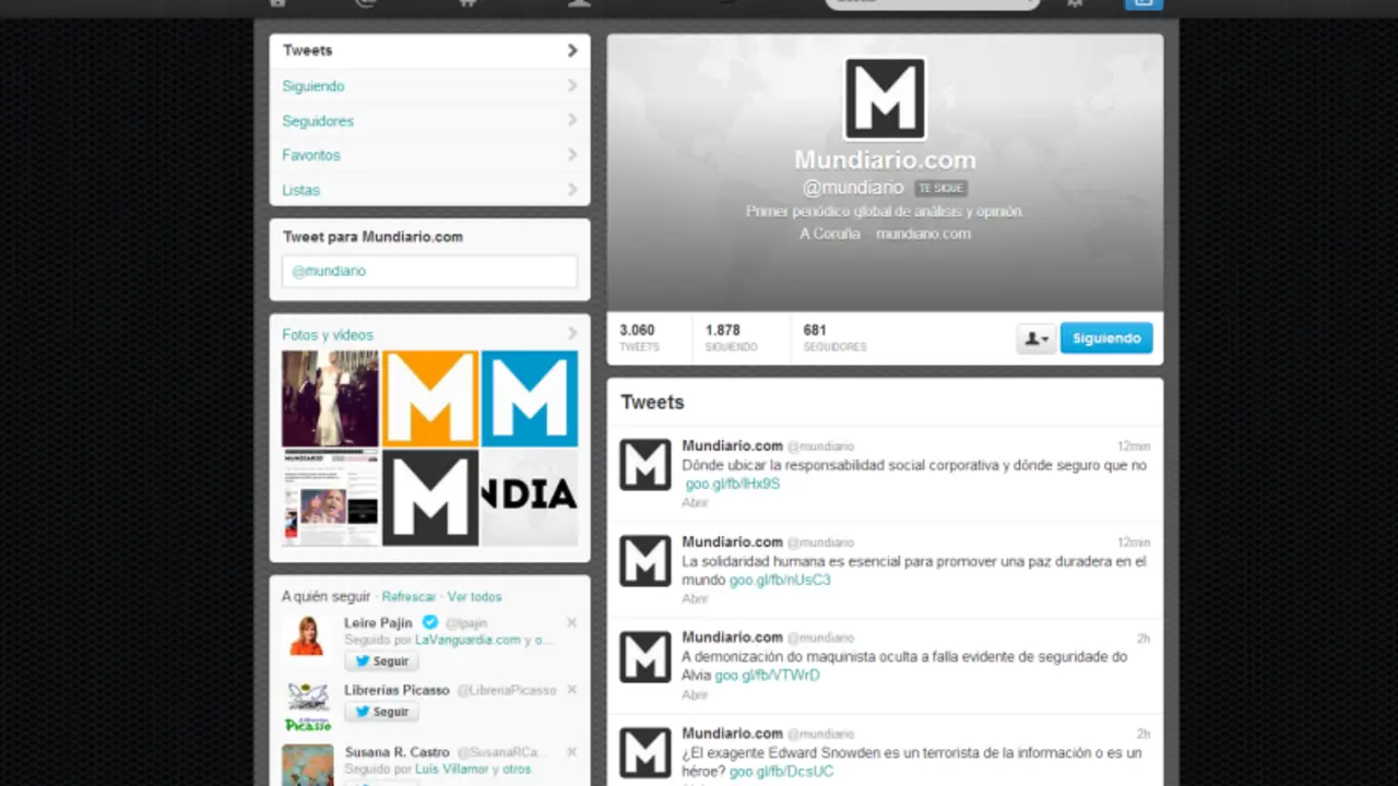 Twitter de Mundiario.