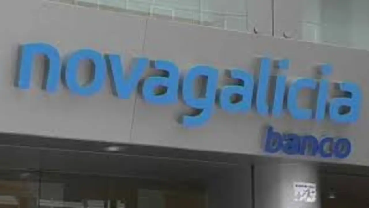 R&oacute;tulo de Novagalicia Banco.