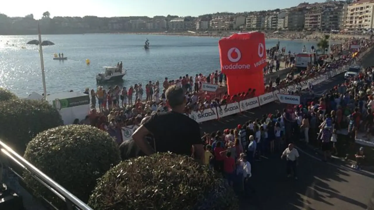 La Vuelta, en Sanxenxo (Pontevedra) / A.S.