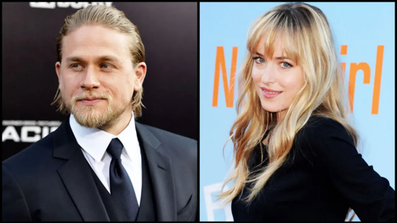 Chris Hunnam y Dakota Johnson.