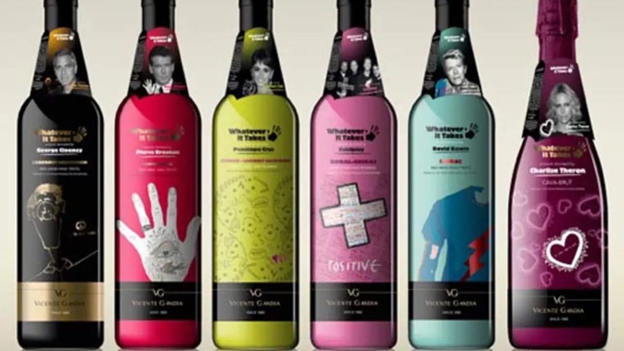 La colecci&oacute;n de vinos solidarios 'Whatever It Takes'.