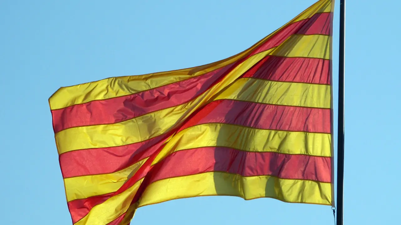 Bandera de Catalu&ntilde;a.